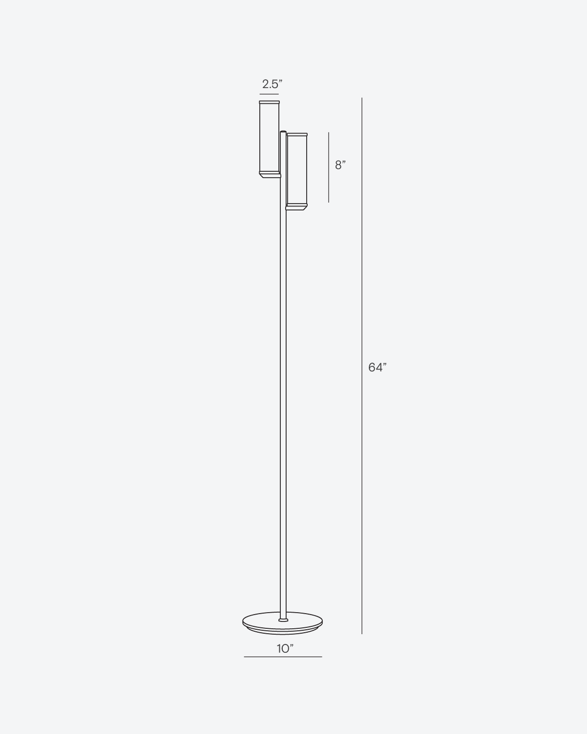 Gemini Floor Lamp - Image 7