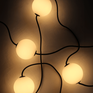 Orb Plug-in String Lights